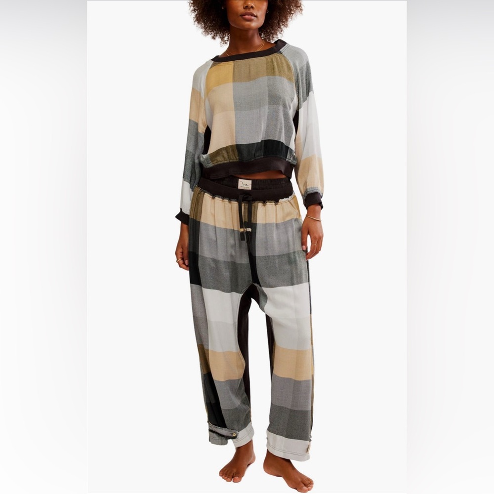 NEW FREE PEOPLE SUGER COOKIE PAJAMAS SET
